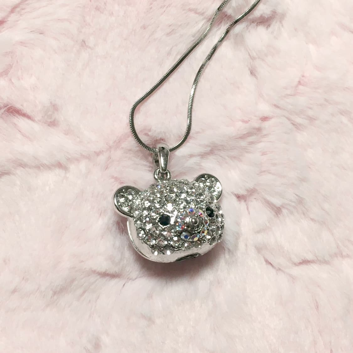 큐빅 리락쿠마 목걸이 갸루 y2k 헤이세이 상품이미지2