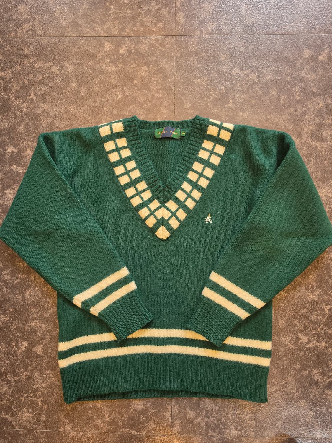 빈폴 90s 딥그린 브이넥니트 [95] 상품이미지9
