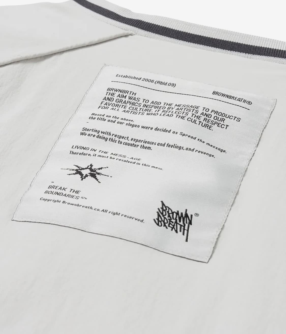 STM SPORTS SWEAT SHIRT - LIGHT GREY 상품이미지5