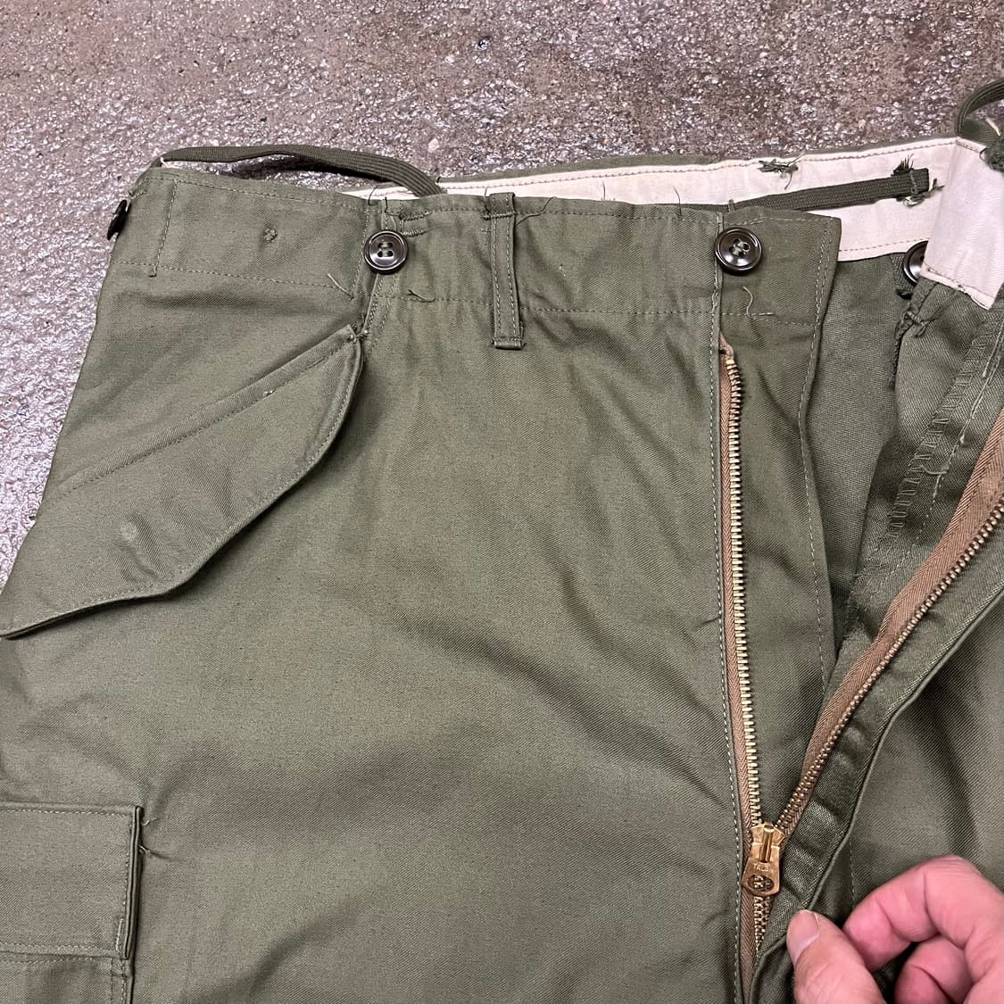 50s 오리지날 미군 M51 필드 팬츠 (L/L) 상품이미지7