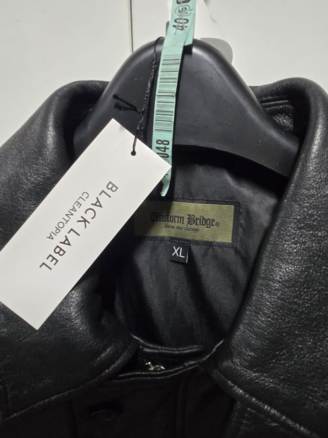 유니폼브릿지 고트 레더 MK3 자켓 블루종 XL 블랙 105 110 상품이미지5