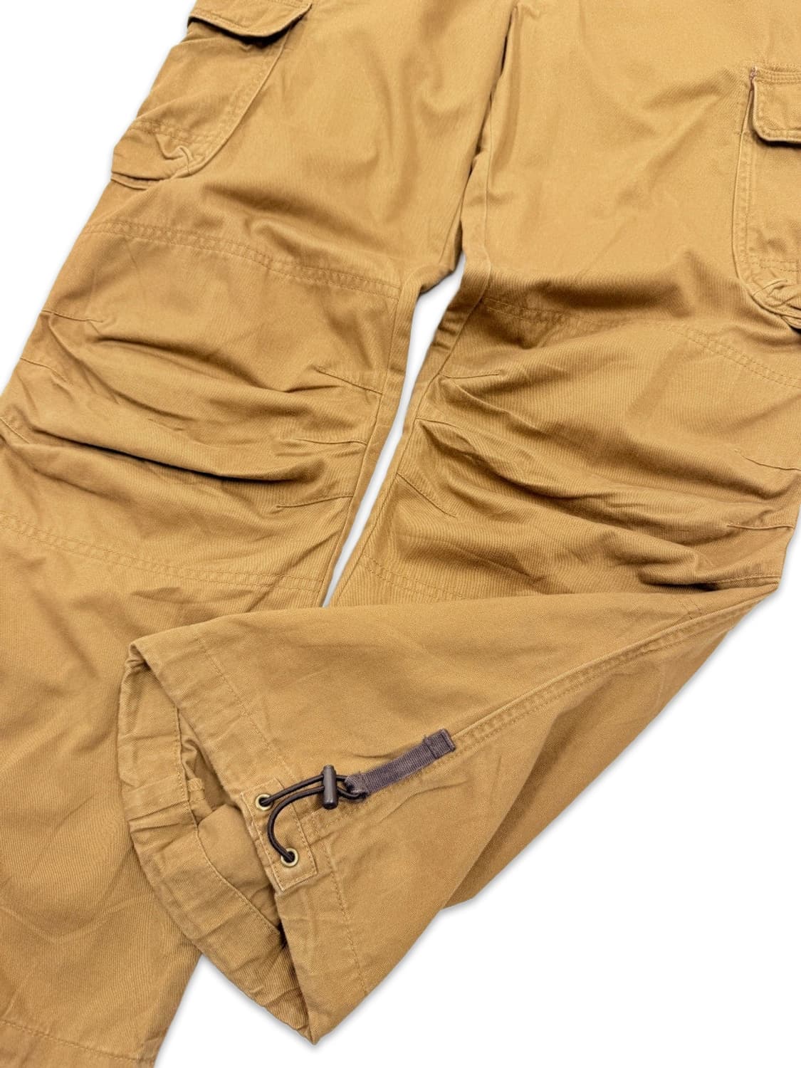 빈티지 sunny clouds 오랜지 브라운 와이드 카고 팬츠 상품이미지5