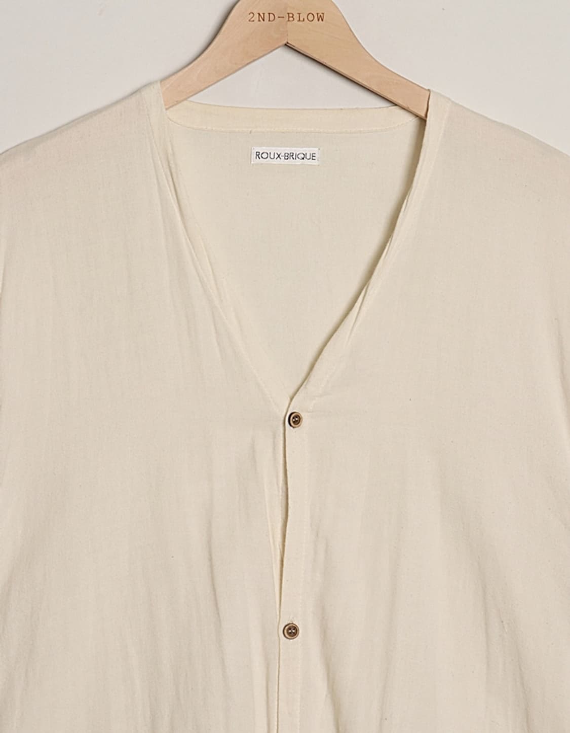  ROUX-BRIQUE Gauze One-Piece 상품이미지3