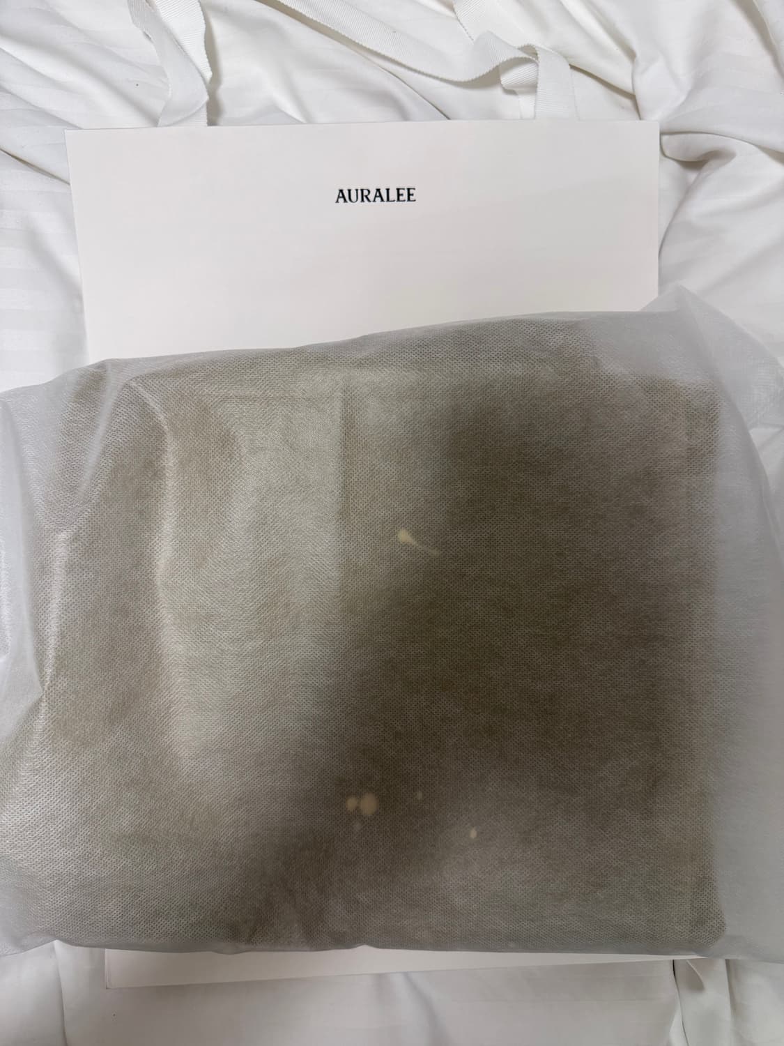 오라리 가먼트 원턱 치노 팬츠 판매합니다 상품이미지3