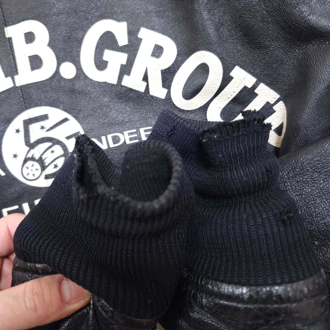 B-15C 미공군 리더파이터 레더 플라이트 자켓 상품이미지7