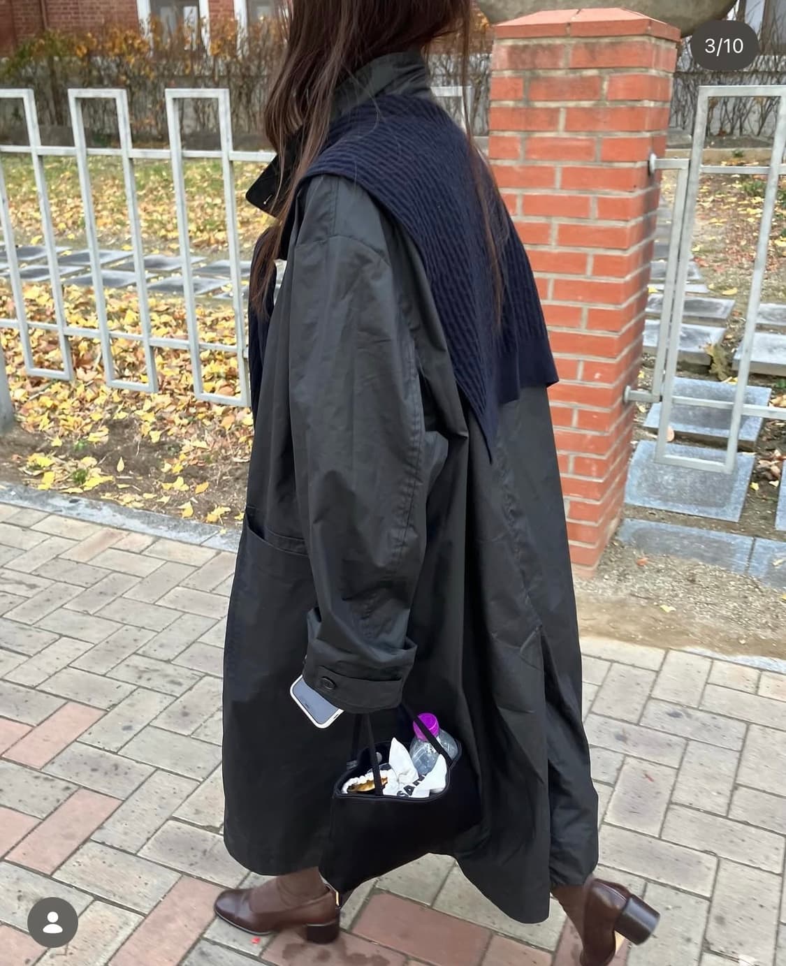 오브헤덴 코티드 코튼 트렌치 상품이미지2