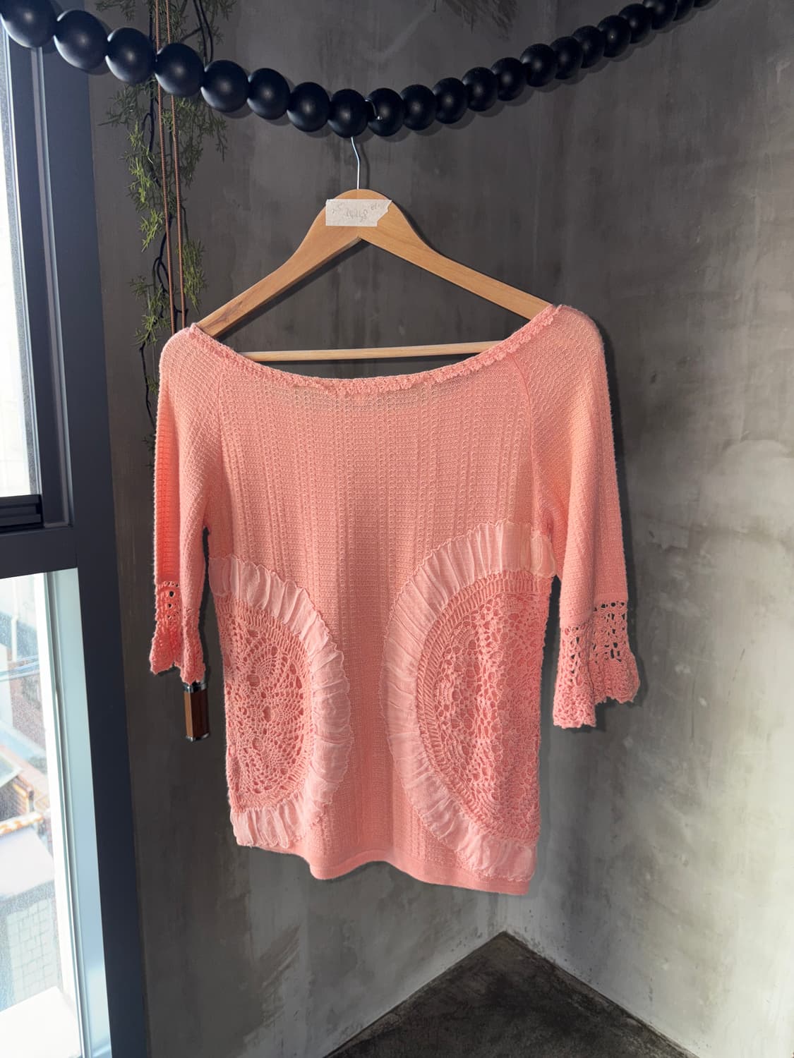 Crochet hlaf knit 상품이미지5