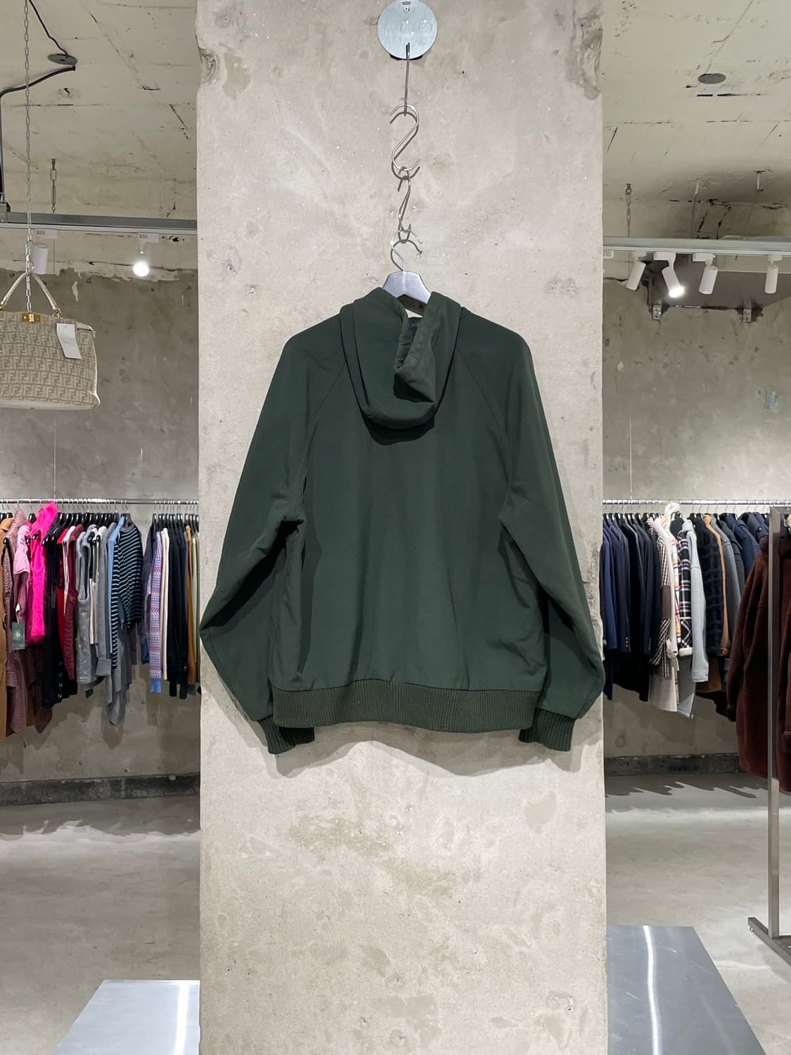 칼하트 올리브 그린 워크 후디 자켓 상품이미지6