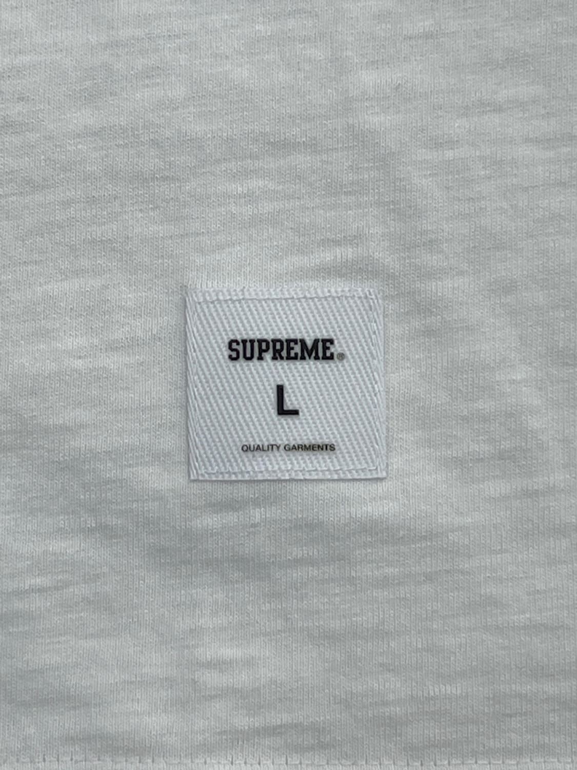 (새상품) 슈프림 22SS BAD 화이트 반팔 티셔츠 상품이미지7