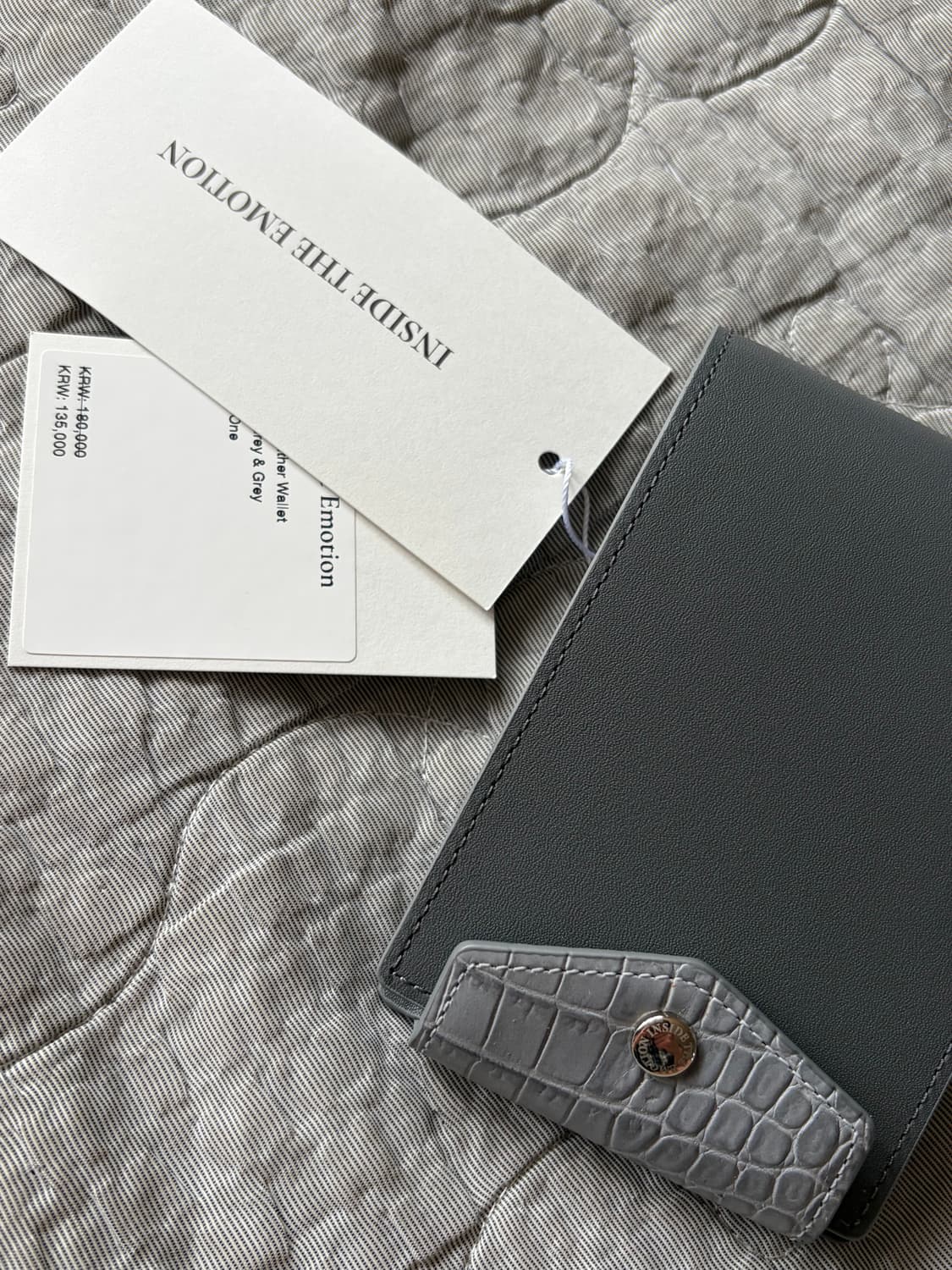 인사이드 더 이모션 레더 월렛 상품이미지1