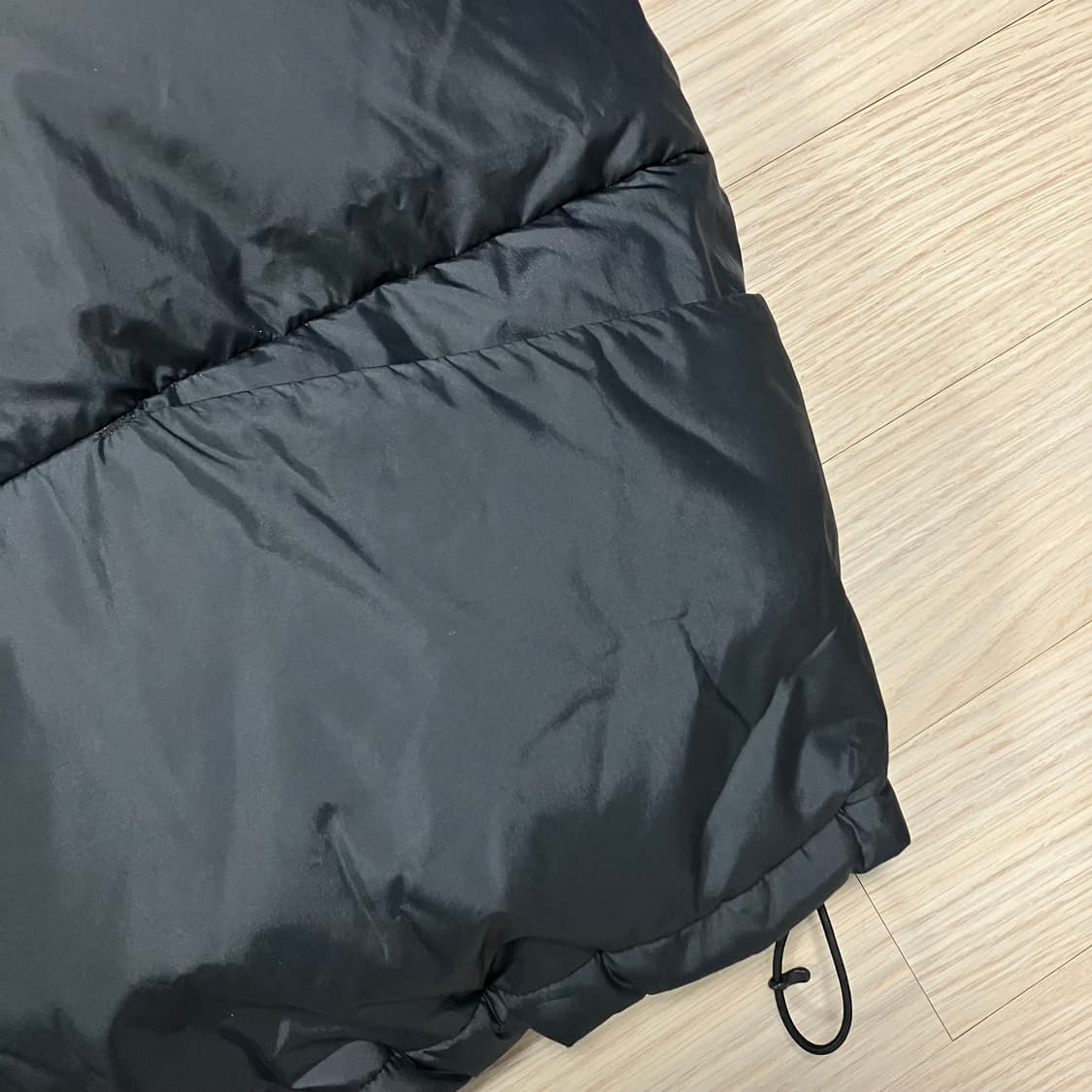 유니폼브릿지 덕다운 패딩 무광 블랙 상품이미지5