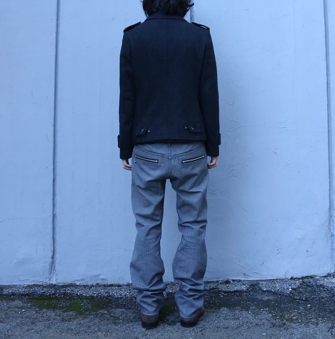 준야 와타나베 맨 핀스트라이프 팬츠 상품이미지1