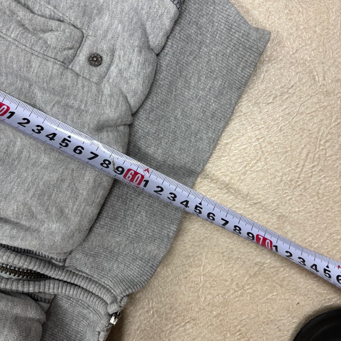 버커루 양털 빅로고 후드집업 상품이미지4