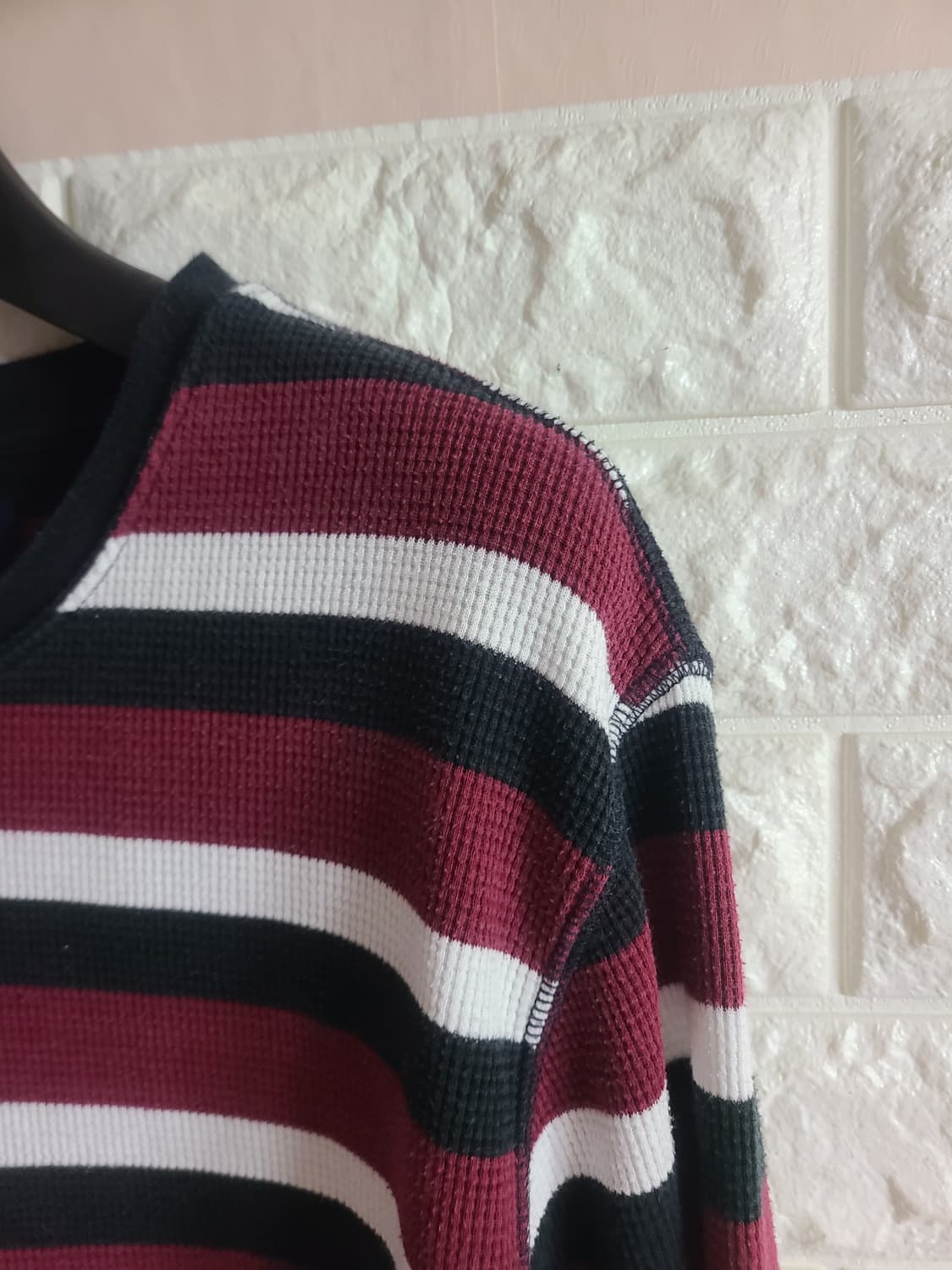 폴로 스트라이프 면니트(m) 상품이미지2