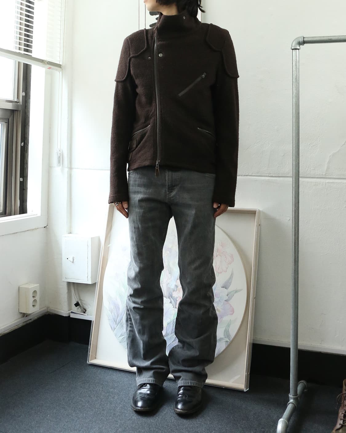 카반 드 주카 사선 밀리터리 자켓  상품이미지4