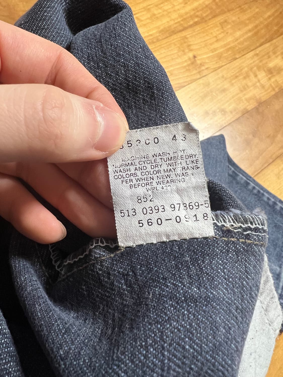 90s levi’s 560 made in usa 32x32 상품이미지3