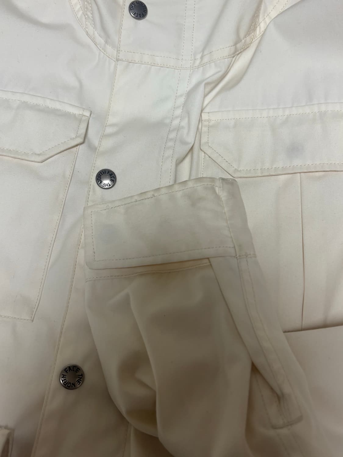 [M] 노스페이스퍼플라벨 65/35 마운틴 파카 에크루 상품이미지4