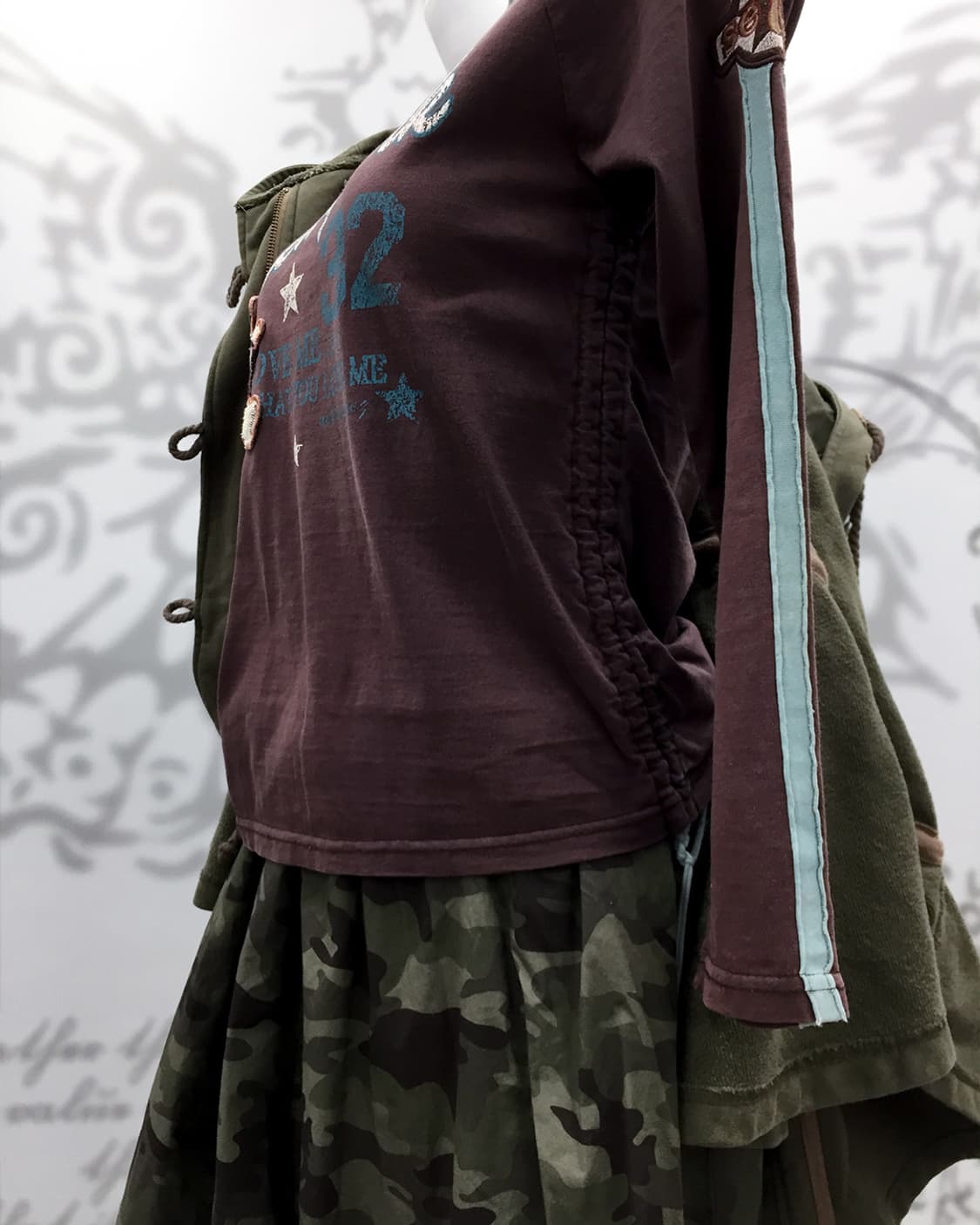 Avirex Khaki grunge set up (set 할인가) 상품이미지9