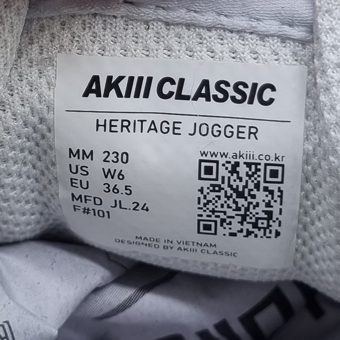 아키클래식 헤리티지 조거 여성운동화230  상품이미지6