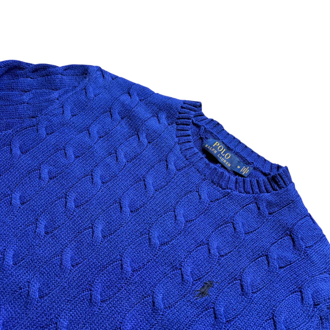 폴로 꽈배기 니트 상품이미지2