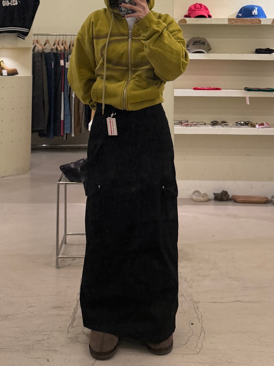 OOTJ 멀티 유틸리티 카고 롱스커트 U1364 상품이미지1