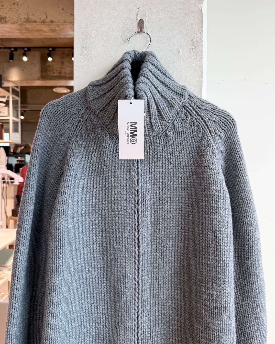 mm6 블루 라나울 케이프  상품이미지3