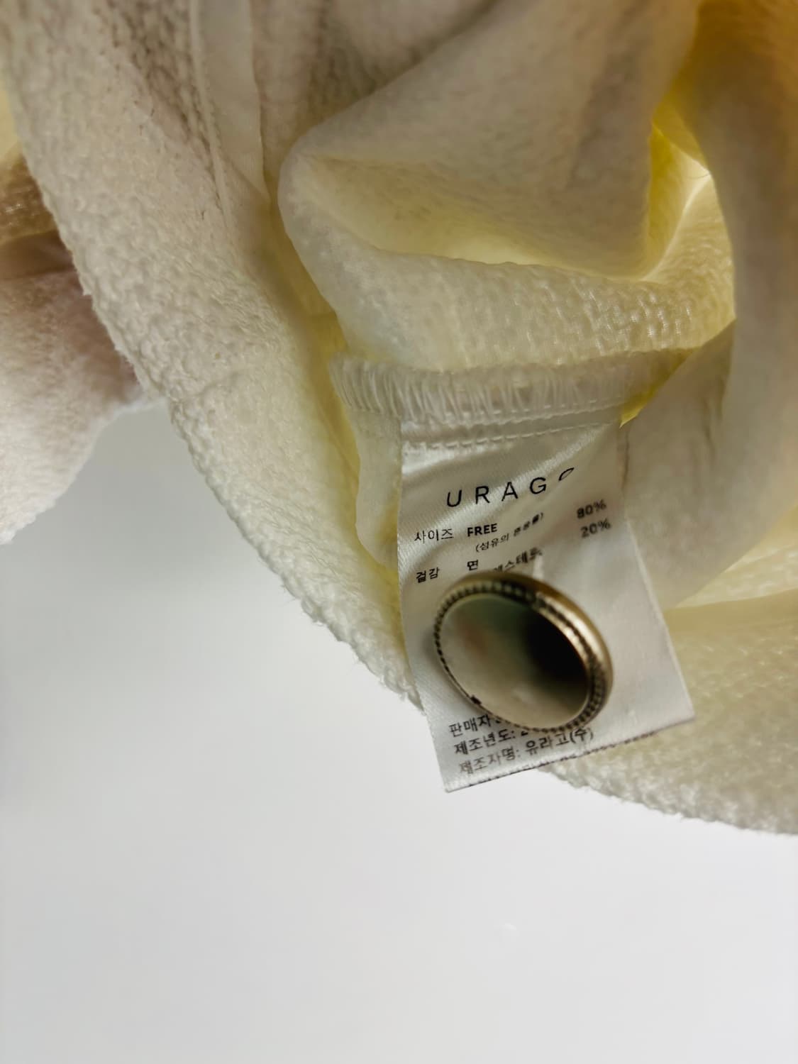 URAGO(유라고) 벌룬 트위드 반팔 자켓 상품이미지5