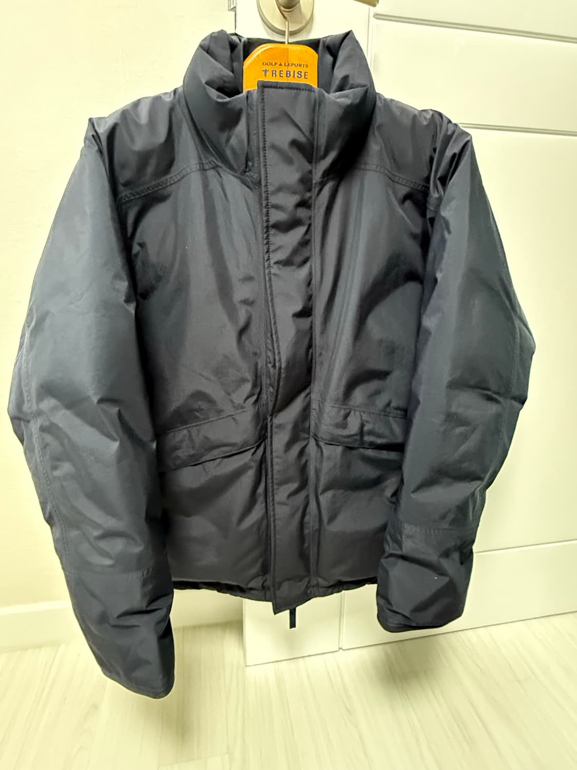 (M)나나미카 숏패딩 네이비 상품이미지1