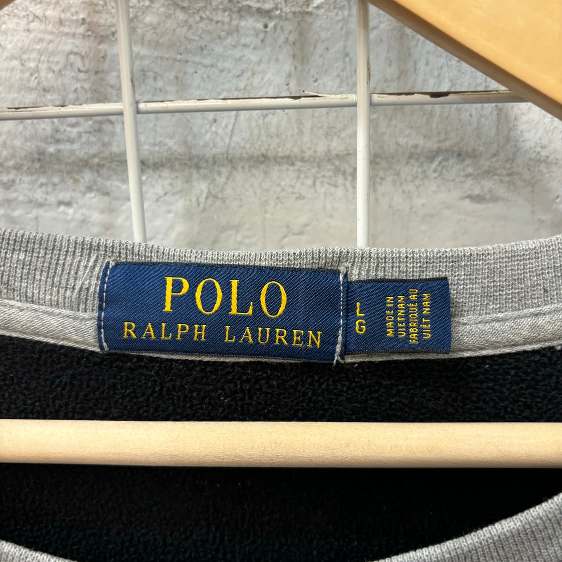 폴로 랄프 로렌 베이직 그레이 스웻셔츠 L 상품이미지6