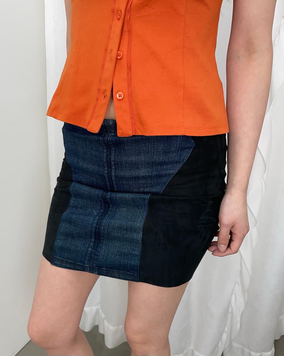 HelmutLang 데님 스커트 상품이미지1