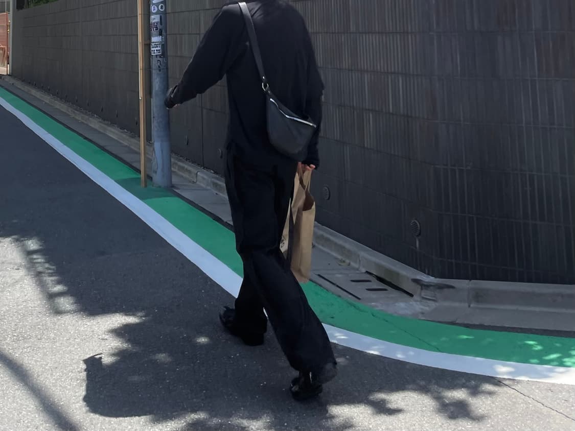 [L] Transit 트랜짓 레이어드 롱슬리브 다크그레이 상품이미지3