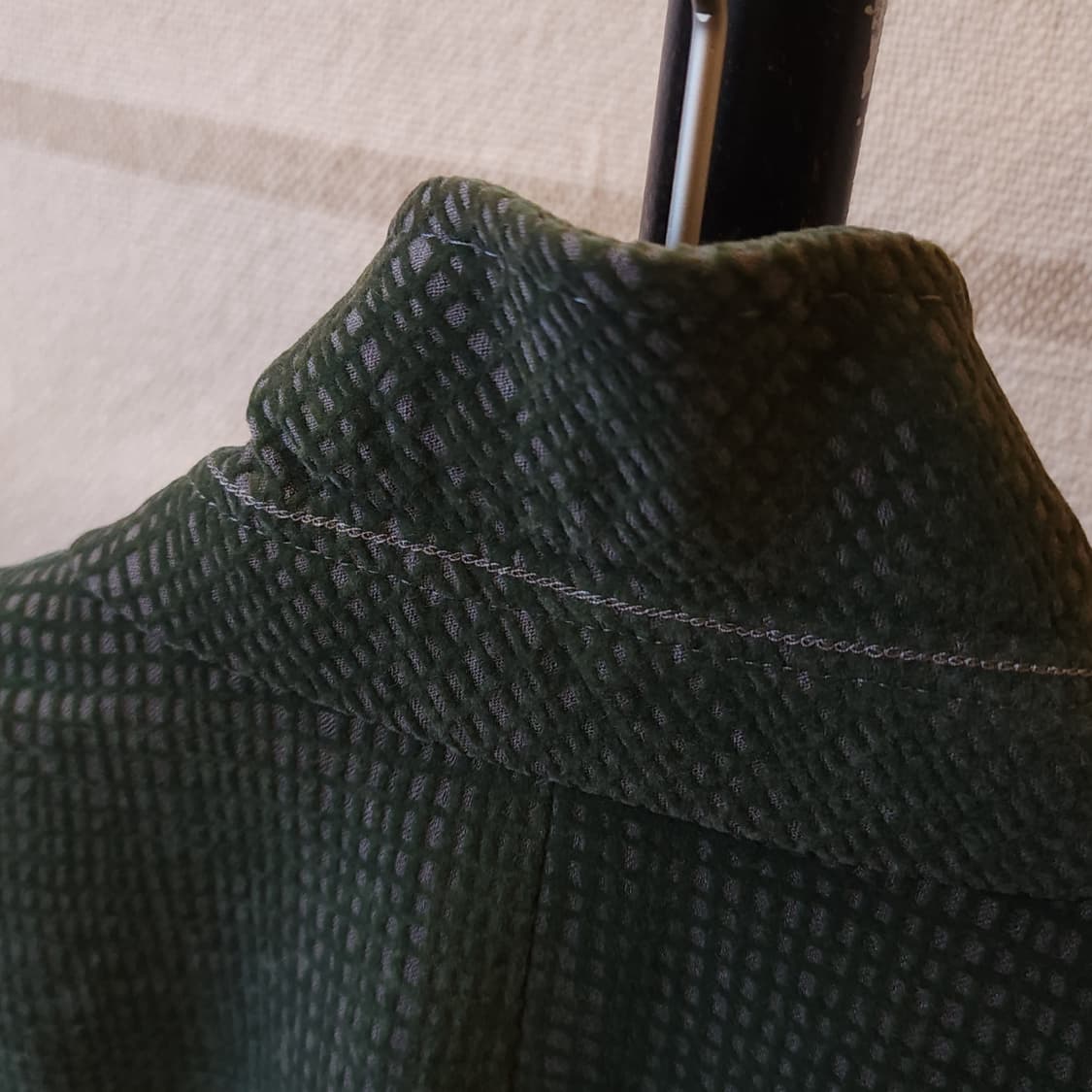 아르마니 블레이져 자켓 웹 디테일 원버튼 싱글 자켓 그린 50 상품이미지6