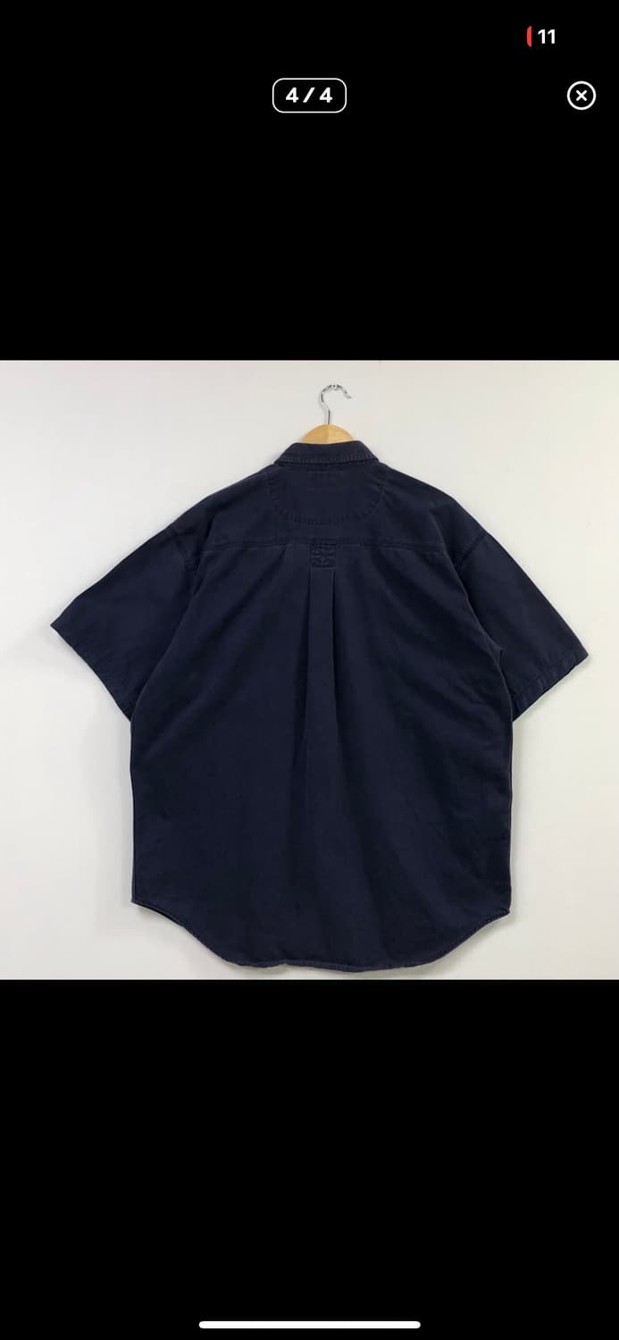 칼하트 셔츠 네이비 XL 상품이미지3