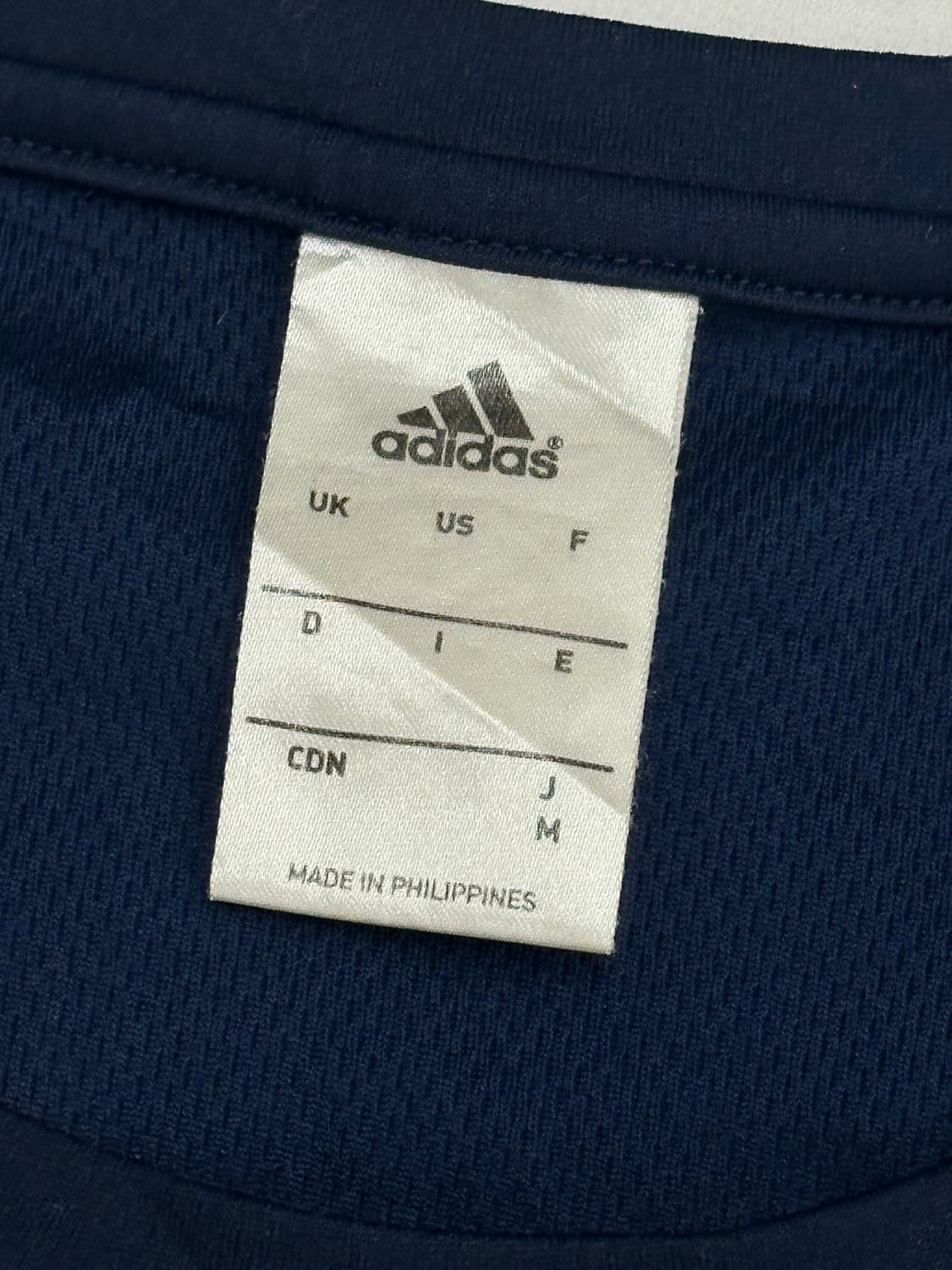 재팬 아디다스 네이비 기능성 반팔티셔츠 스포티 스포츠 라운드넥 상품이미지5