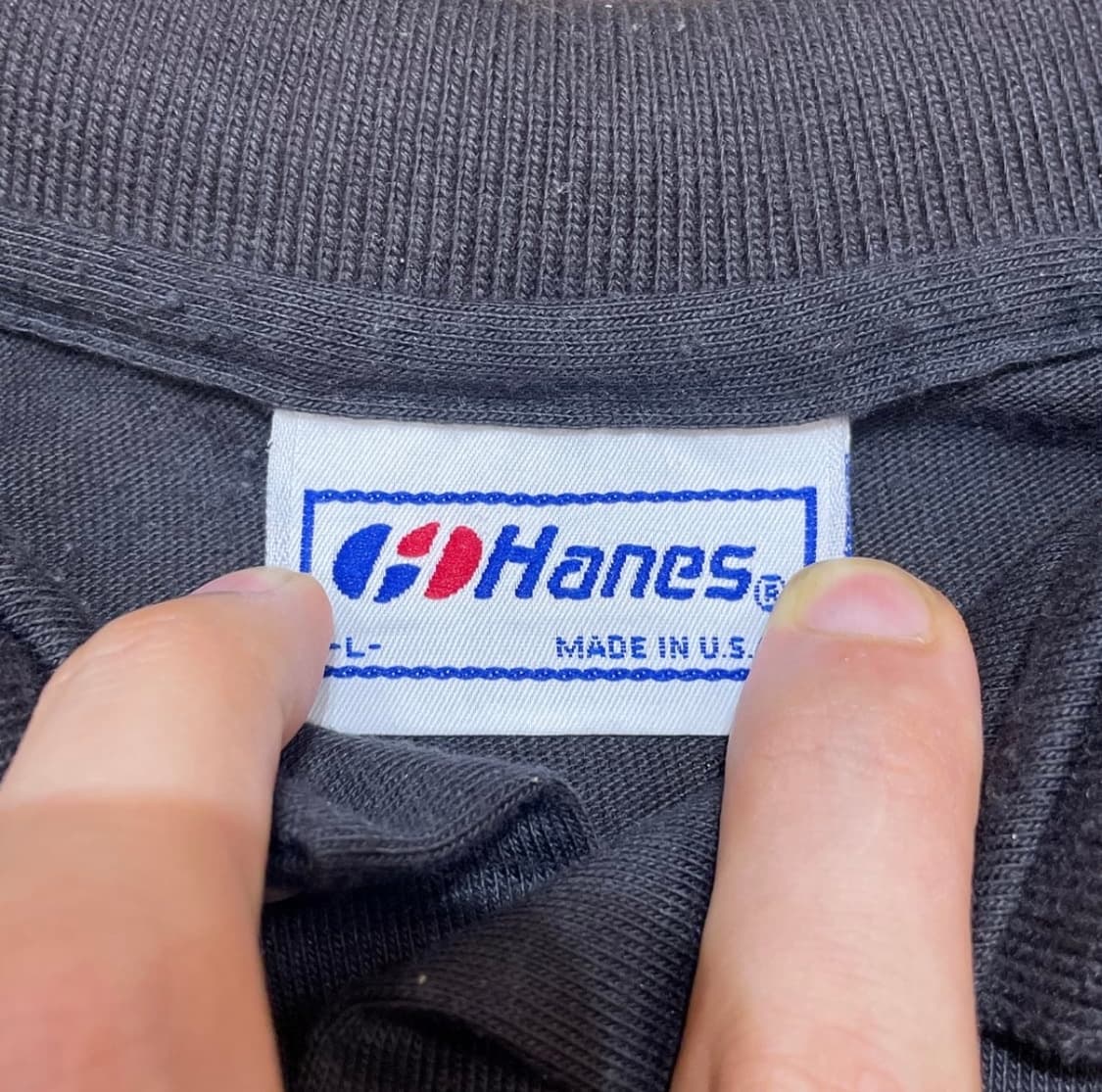 80s usa 헤인즈 폴로 티셔츠 싱글스티치 상품이미지4