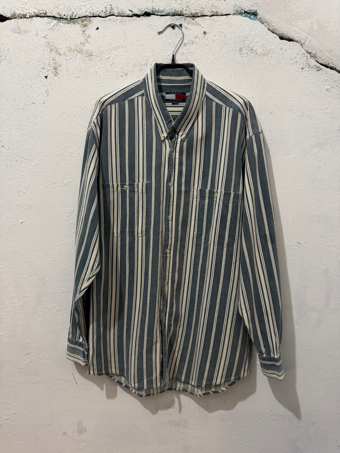 타미힐피거 스트라이프 셔츠 상품이미지1