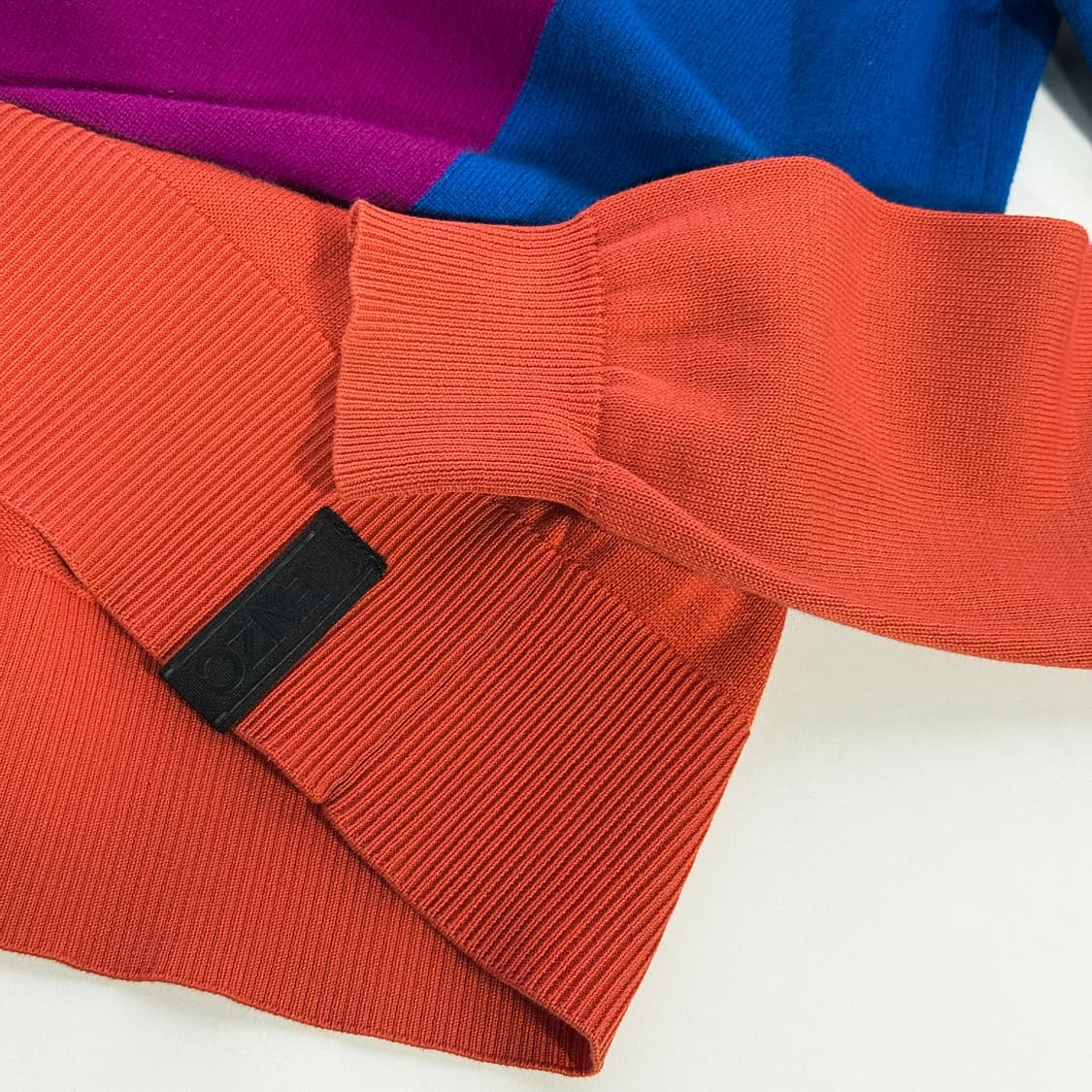 겐조 KENZO 울 캐시미어 멀티컬러 니트 스웨터 상품이미지4