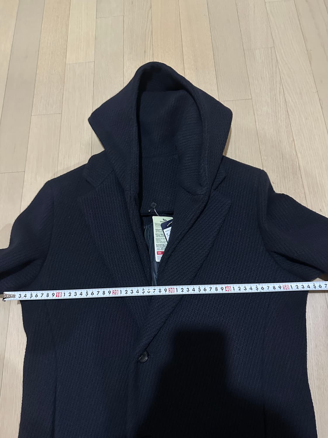 지오지아 후드코트 95 다크네이비 상품이미지4