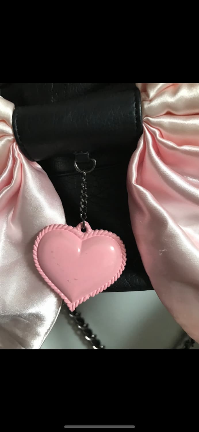 갸루 일본 빈티지 리본 숄더백 빅백 베이비메탈클럽 세실맥비 마즈  상품이미지5