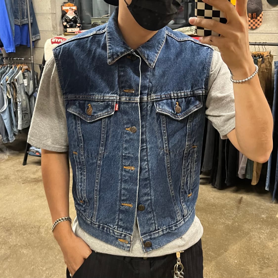 80s Levis 데님 베스트 (100) 상품이미지9