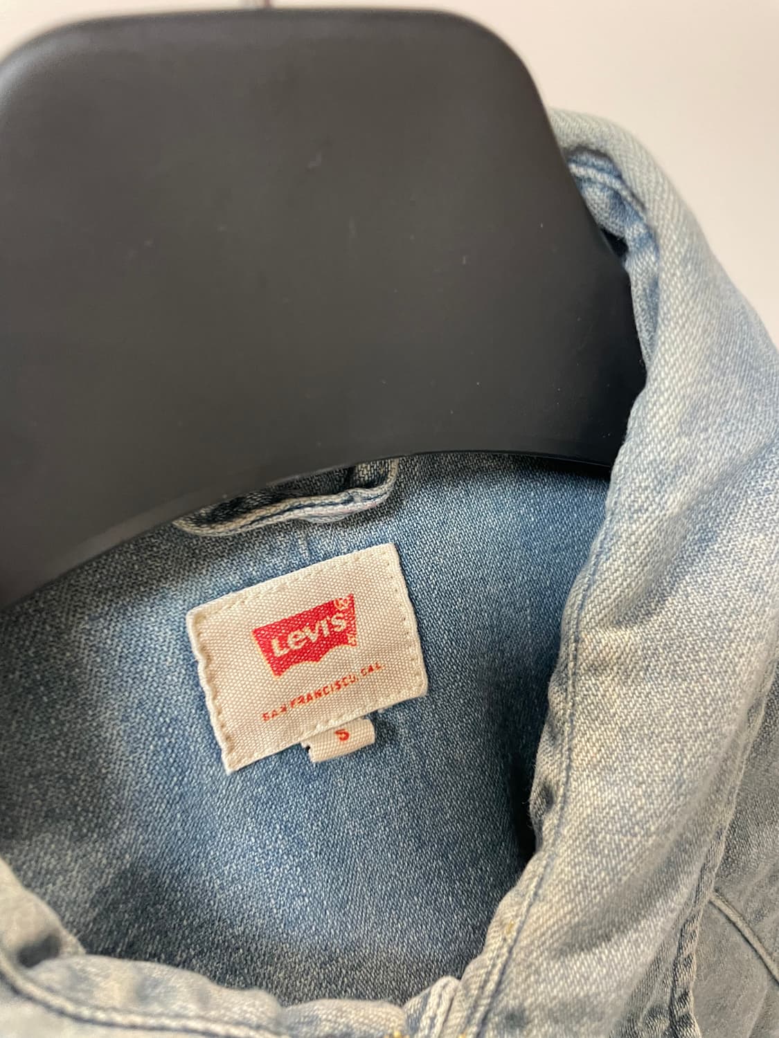 (S) levis 리바이스 웨스턴 데님 셔츠 상품이미지5