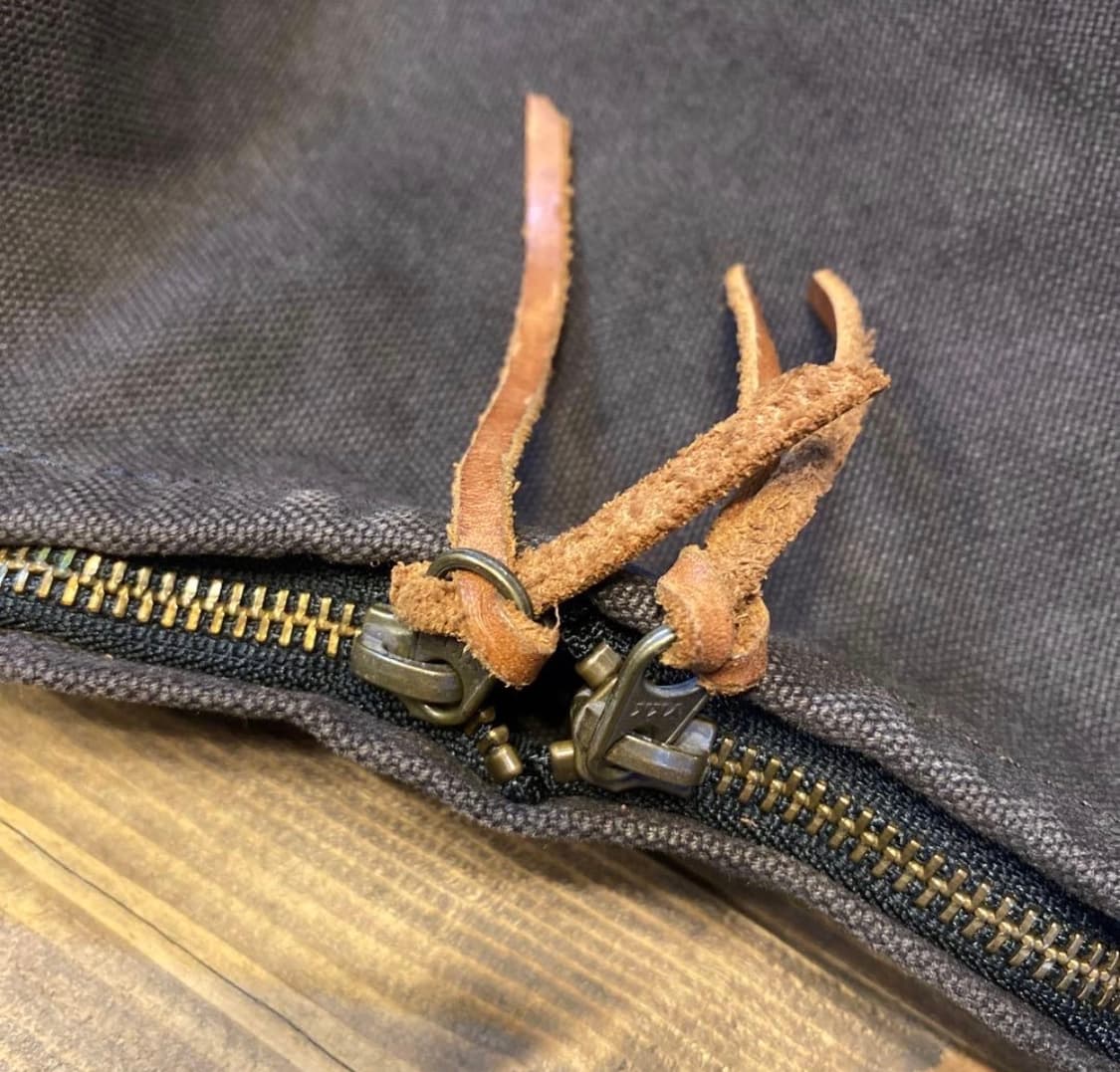 캐피탈 No.6 캔버스 스너프킨 스몰백 블랙 상품이미지6