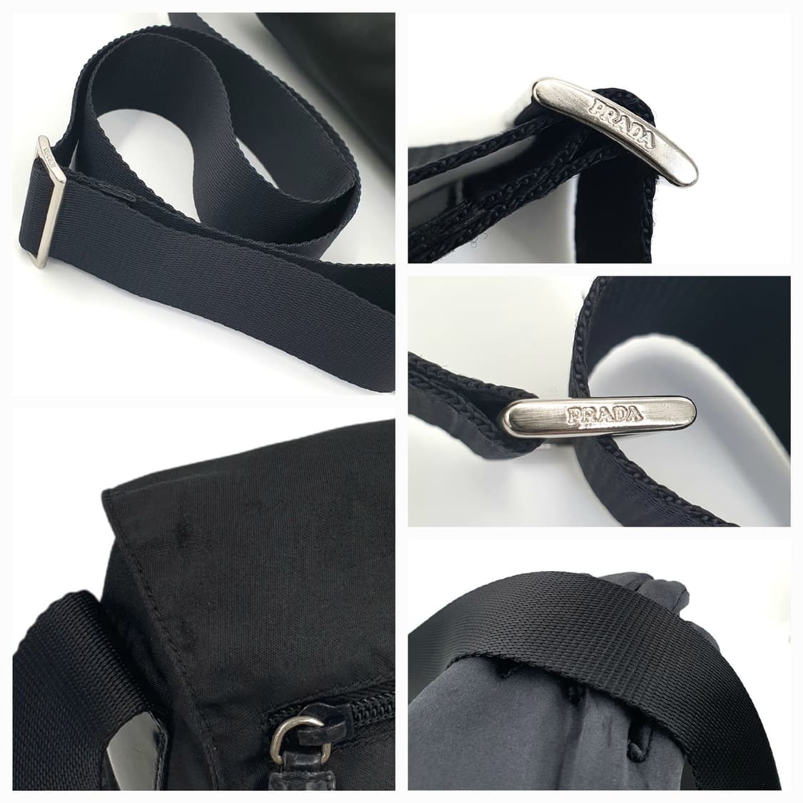 프라다 리나일론 투버클 메신저백 크로스백 숄더백 B6671 상품이미지6