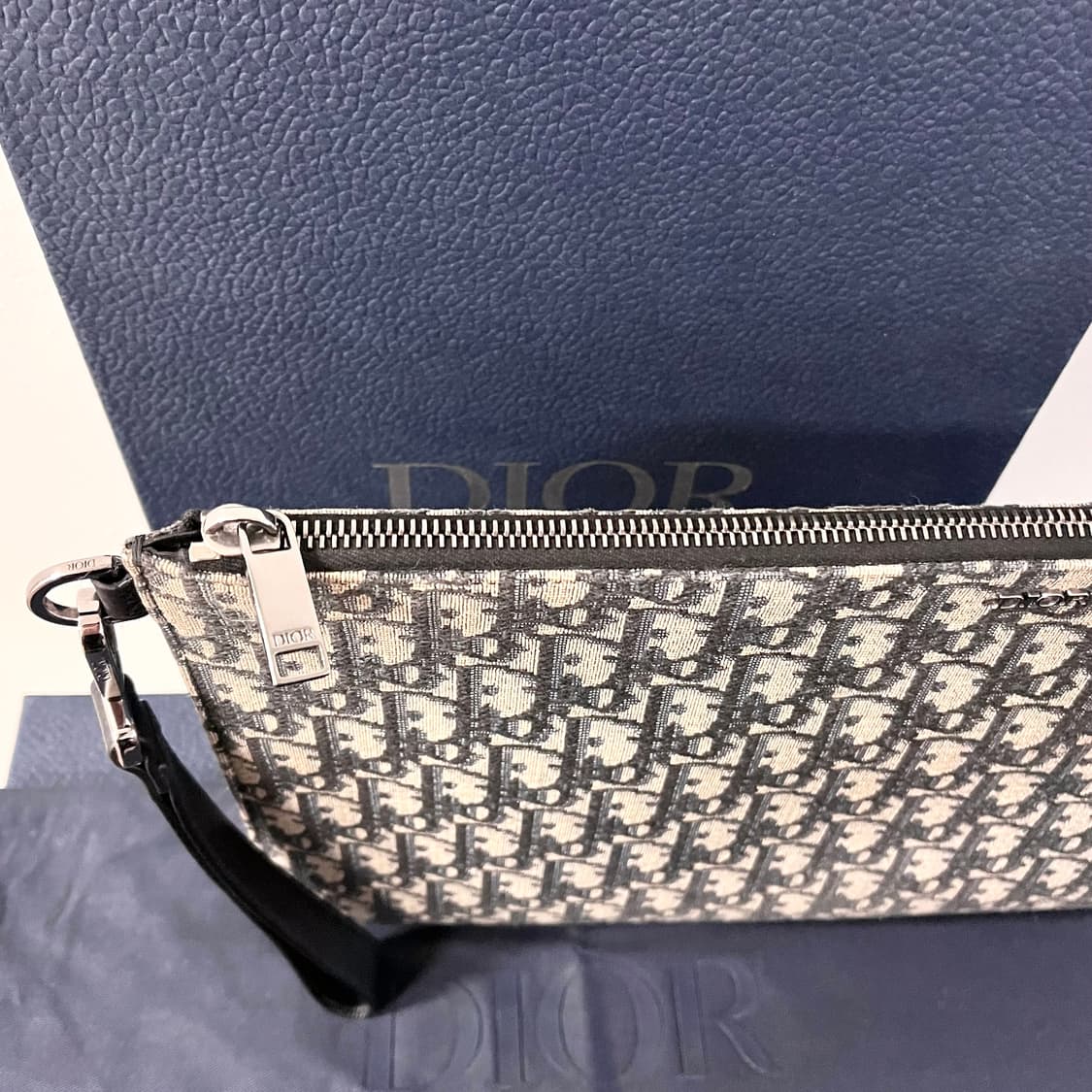 [A급/정품] 디올 A4 오블리크 클러치 백 가방 파우치 상품이미지4