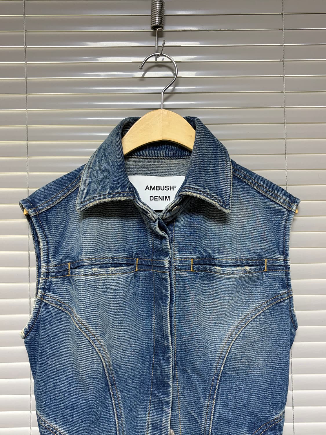 Ambush denim vest 앰부쉬 데님 베스트 상품이미지2