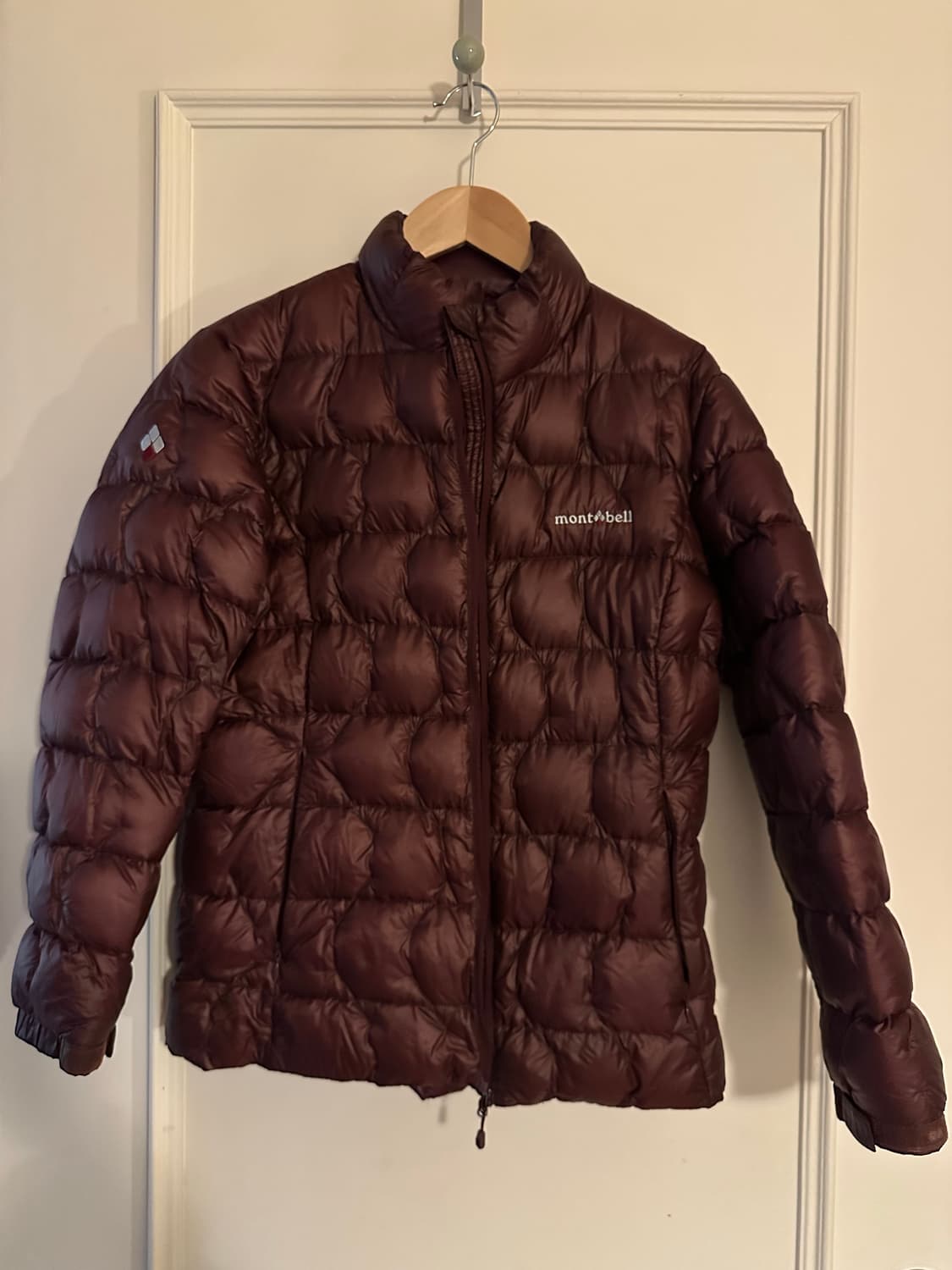 몽벨 EX1000 경량 패딩 버건디 95 상품이미지1