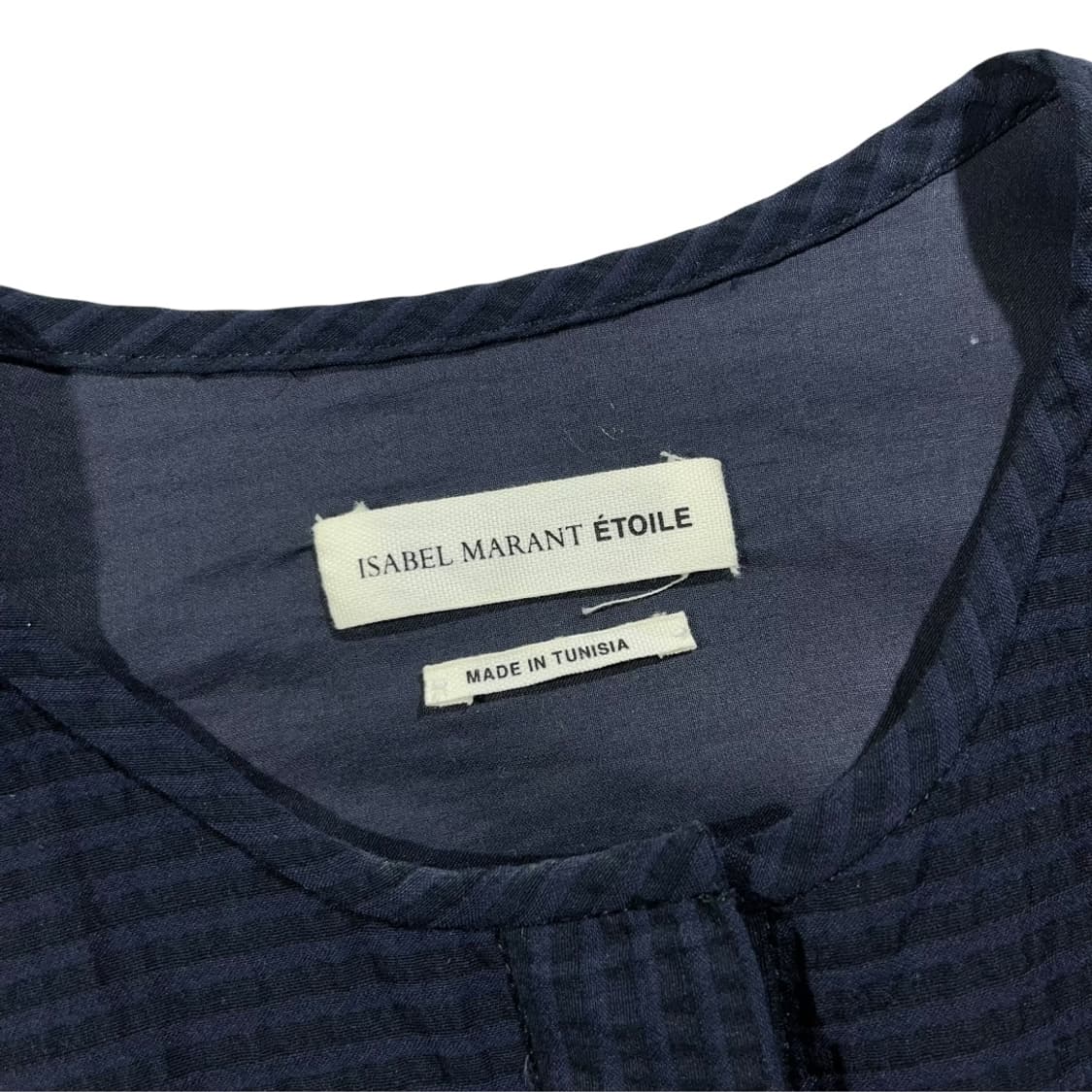[Isabel Marant] 이자벨마랑 히든버튼 시어서커 블라우스 상품이미지4