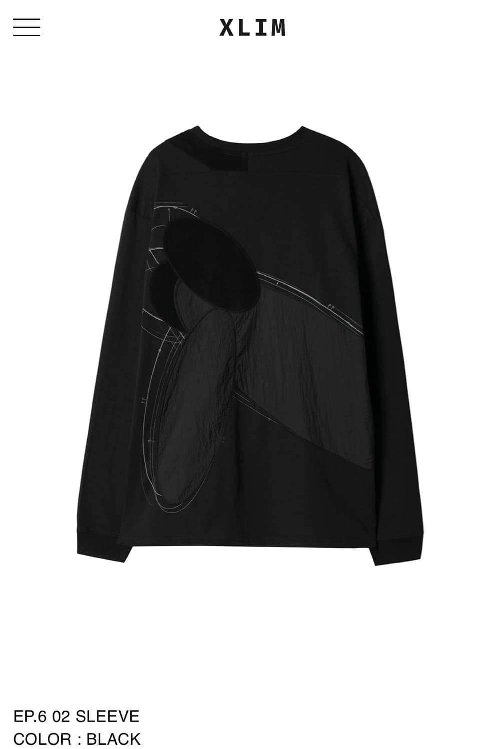 (새상품) xlim ep6 02 슬리브 black 상품이미지1