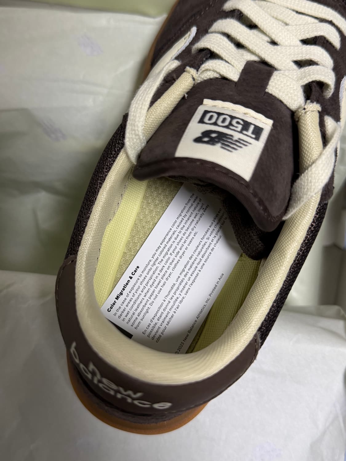 뉴발란스 오라리 T500 빈티지 브라운 상품이미지5