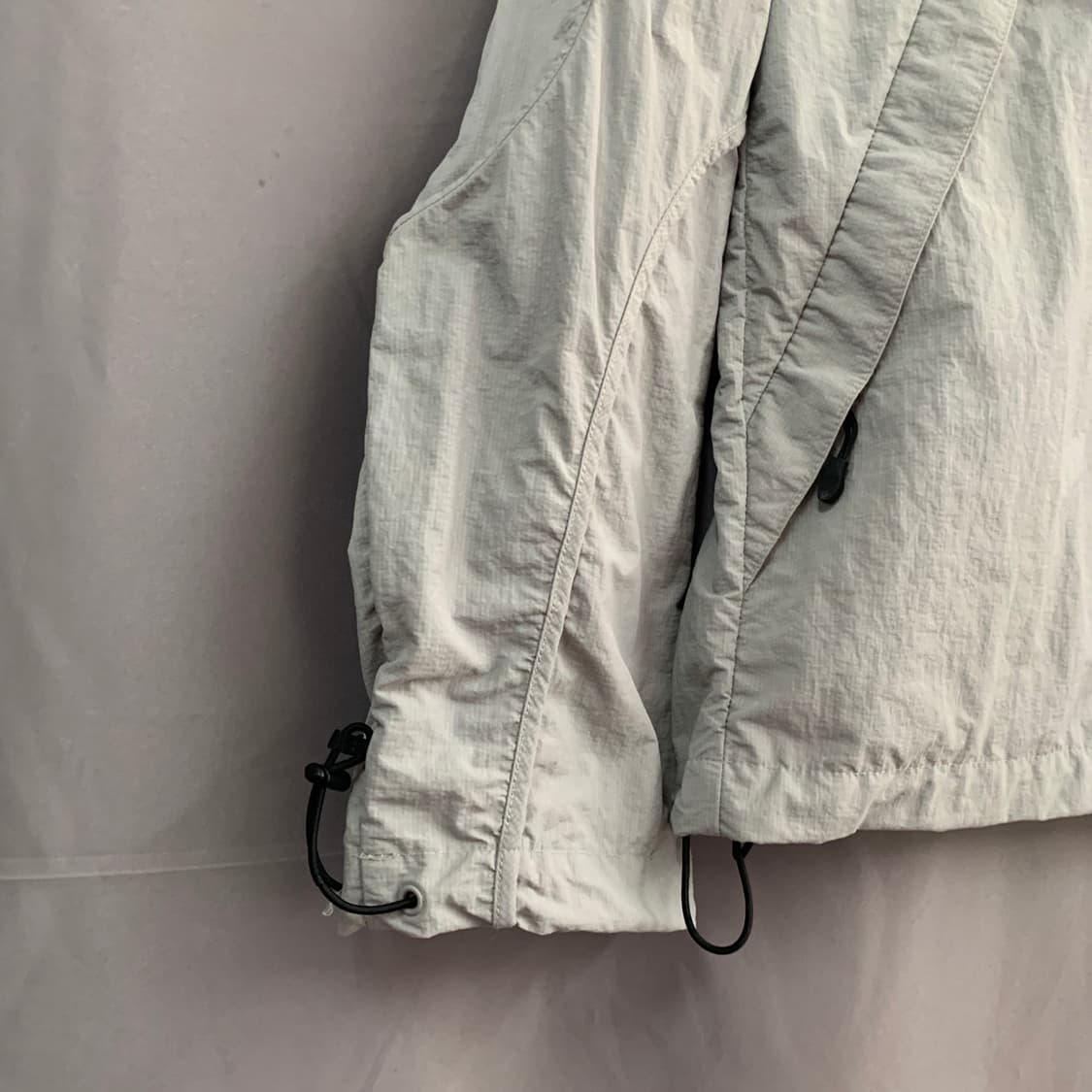 1 산산기어 투웨이 웨이브 바람막이 자켓 블루 그레이 24SS 상품이미지6